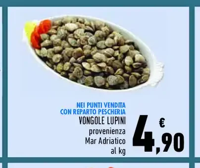 Vongole lupini