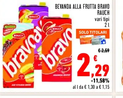 Bevanda alla frutta Bravo Rauch