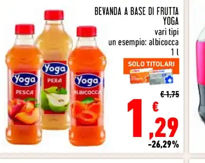 Bevanda a base di frutta Yoga