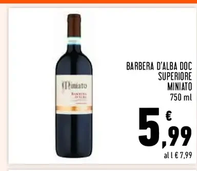 Barbera d'Alba DOC Superiore Miniato
