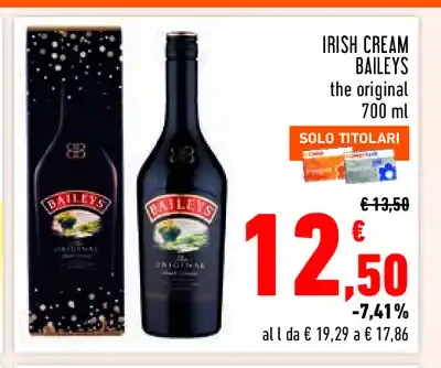 Irish Cream Baileys