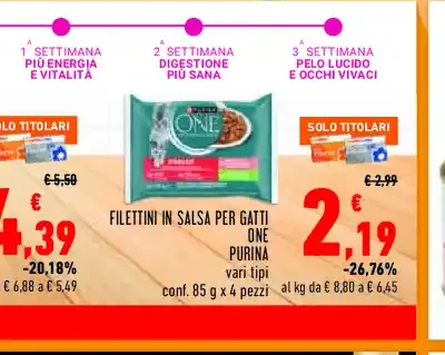 Croccantini per gatti One