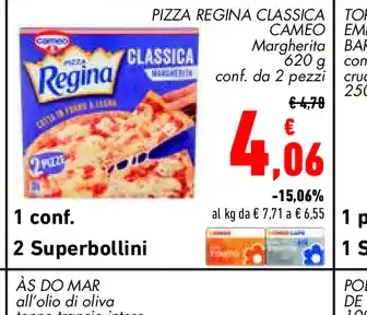 Pizza Regina Classica Cameo 620 g