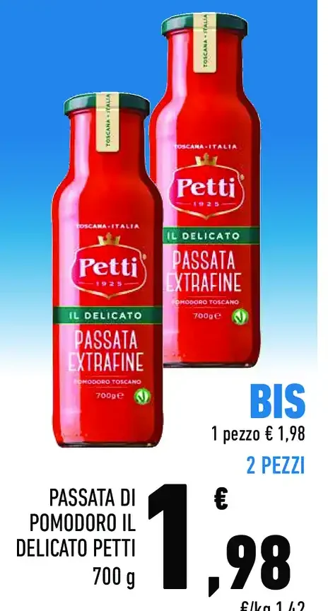 Passata di pomodoro Il Delicato Petti