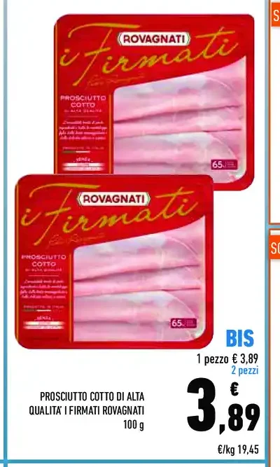 Prosciutto cotto I Firmati Rovagnati