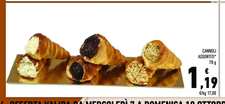 Cannoli assortiti