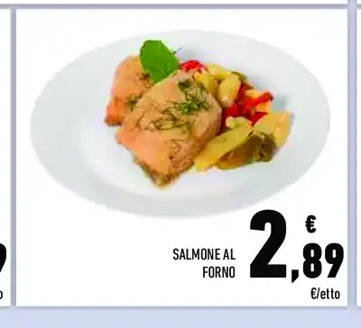 Salmone al forno