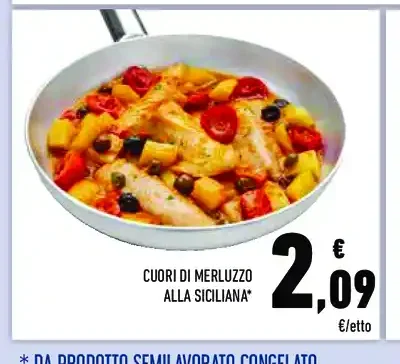 Cuori di merluzzo alla siciliana