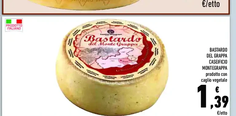 Bastardo del Grappa caseificio Montegrappa