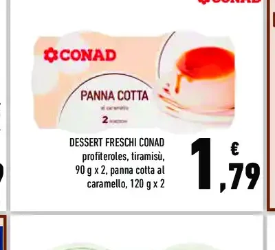 Dessert freschi Conad