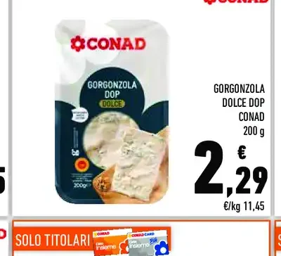 Gorgonzola dolce DOP Conad
