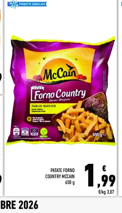 Patate forno Country McCain