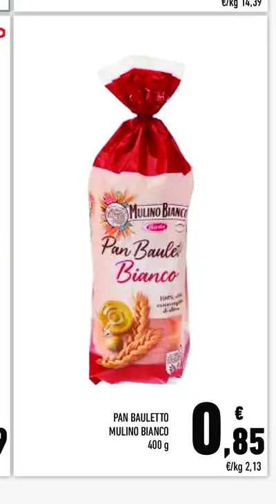 Pan bauletto Mulino Bianco