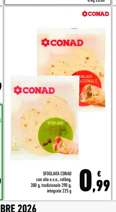 Sfogliata Conad