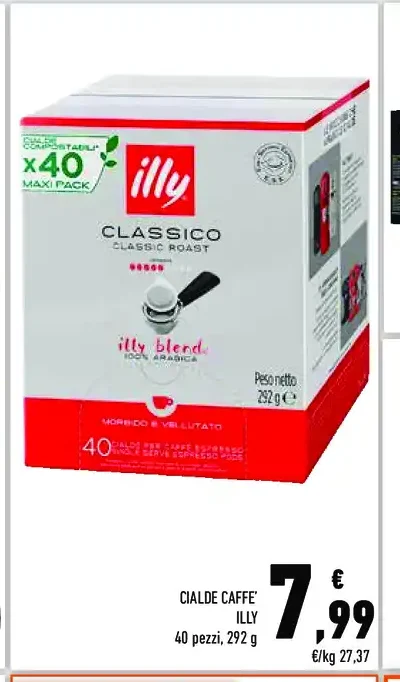 Cialde caffè Illy