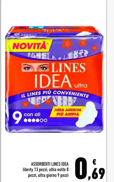 Assorbenti Lines Idea