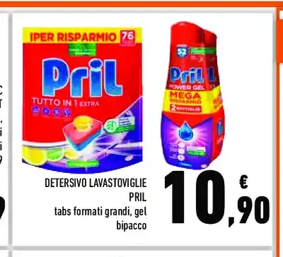 Detersivo lavastoviglie Pril