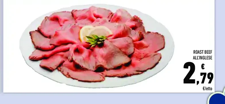 Roast beef all’inglese