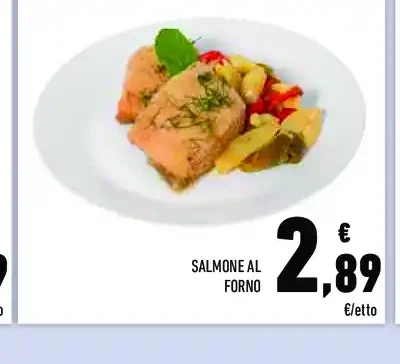Salmone al forno