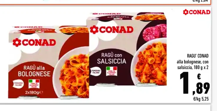 Ragù Conad