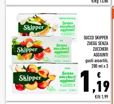Succo Skipper Zero zuccheri