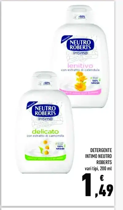 Detergente intimo Neutro Roberts