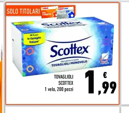 Tovaglioli Scottex