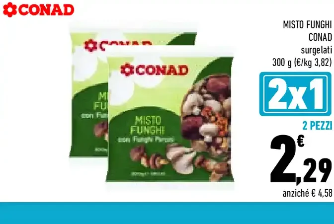 Misto funghi Conad