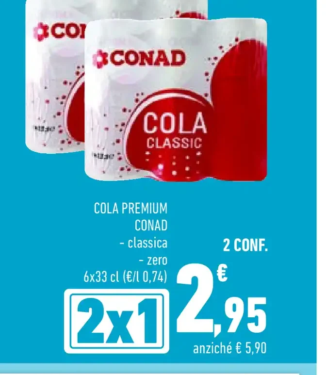 Cola premium Conad