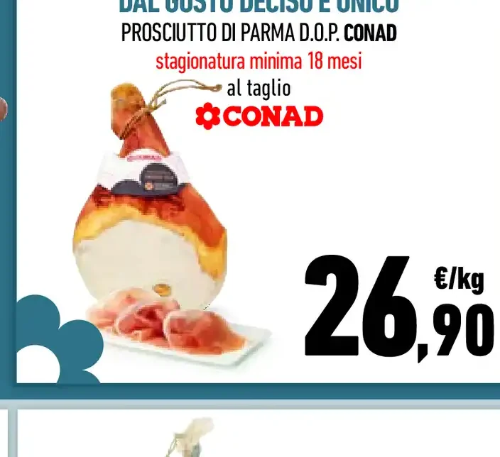 Prosciutto di Parma D.O.P. Conad