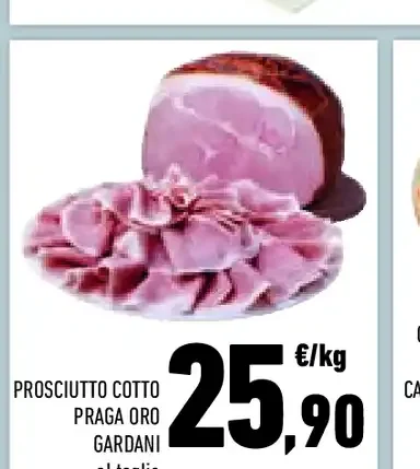 Prosciutto cotto Praga Oro Gardani