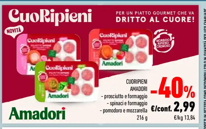 Cuoripieni Amadori