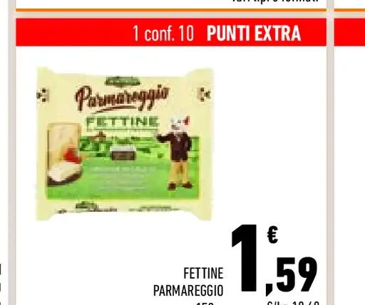 Fettine di parmigiano