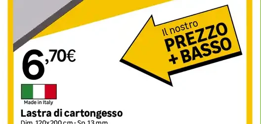 Lastra di cartongesso