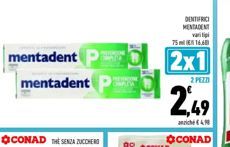Dentifrici Mentadent