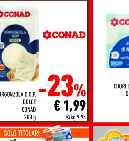 Gorgonzola DOP dolce Conad