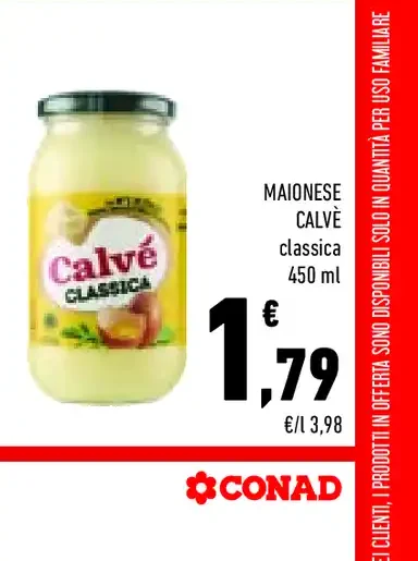 Maionese Calvé classica
