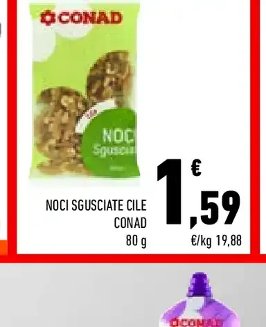 Noci sgusciate Cile Conad