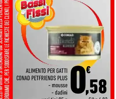 Alimento per gatti Conad Petfriends Plus