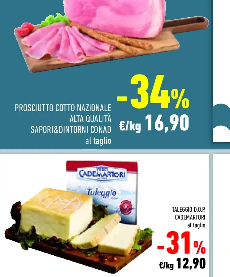Prosciutto cotto nazionale alta qualità