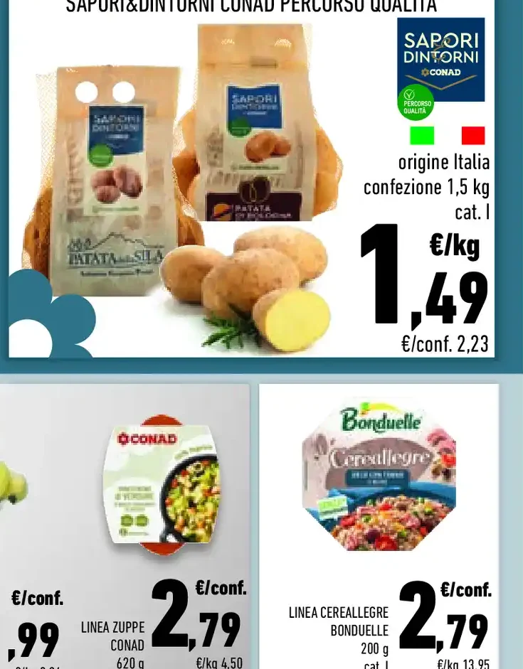 Patate della Sila e patate di Bologna