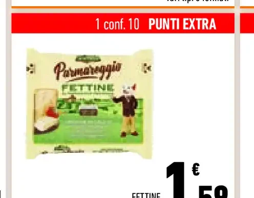 Fettine di parmigiano