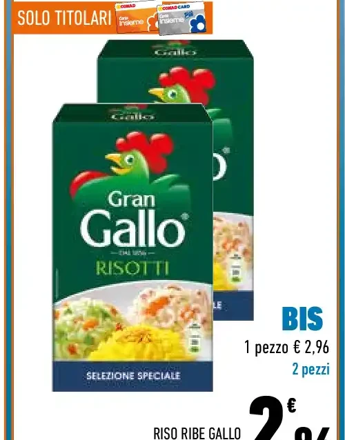 Riso Ribe Gallo 1 kg