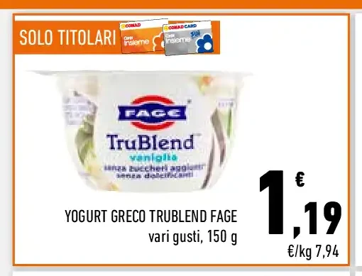 Yogurt greco Trublend Fage