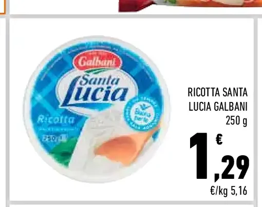 Ricotta Santa Lucia Galbani