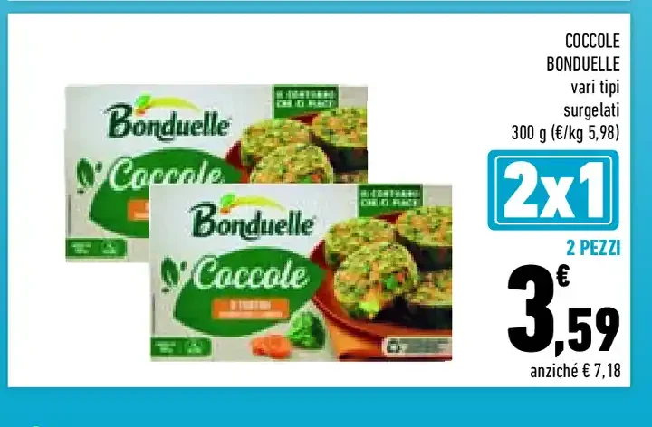 Caccole Bonduelle surgelate 300 g