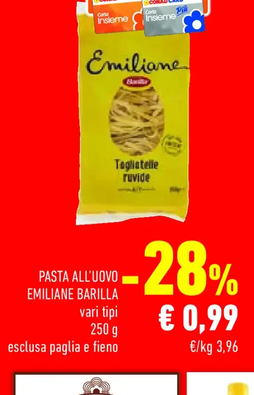 Pasta all'uovo Emiliane Barilla