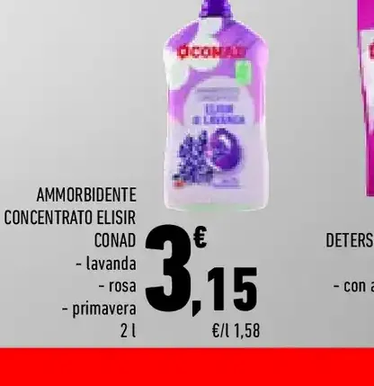 Ammorbidente concentrato Elisir Conad