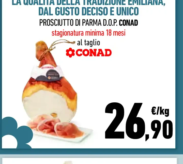 Prosciutto di Parma D.O.P. Conad