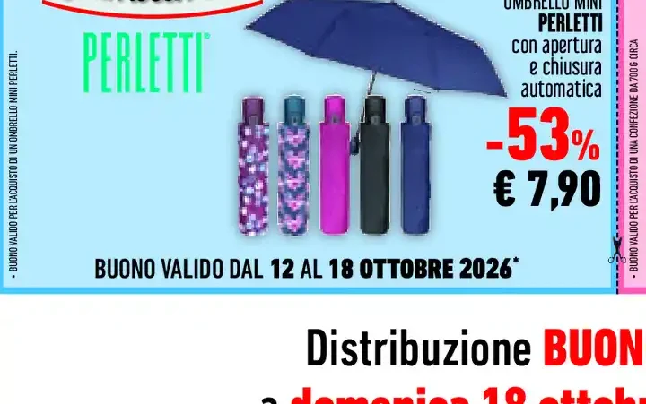 Ombrello mini Perletti